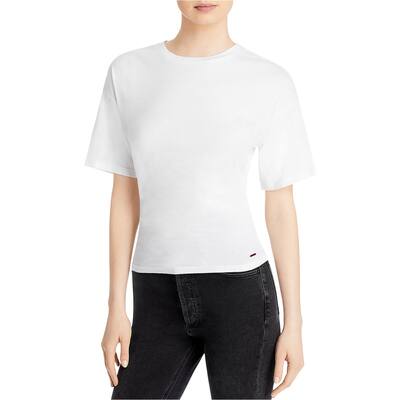 n:philanthropy Womens Harp Basic T-Shirt,, White, Large