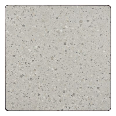 Spot Bar Table Gray & Bronze