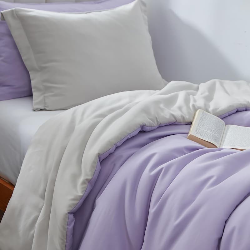 Dorm Haul® - Cozy College Comforter Set - Twin XL Reversible Bedding