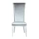 preview thumbnail 11 of 14, Somette Contemporary Tall Roll Back Side Chair, Set of 2 - N/A