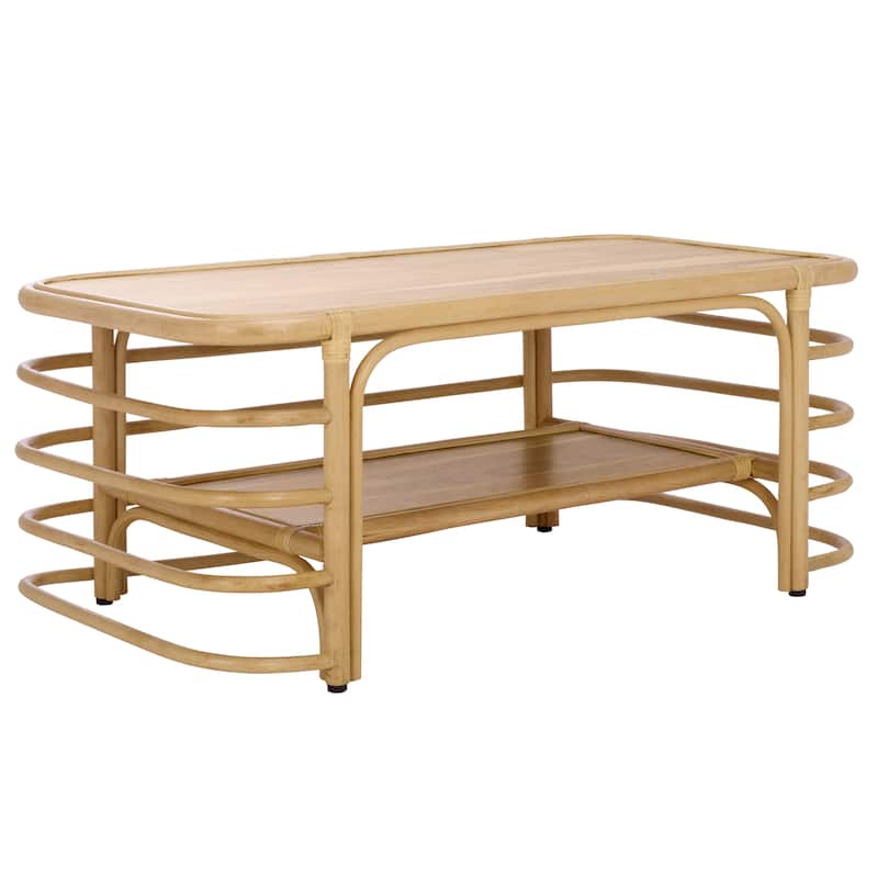 SAFAVIEH Home Maestro Coffee Table - 43"W x 24"D x 18"H