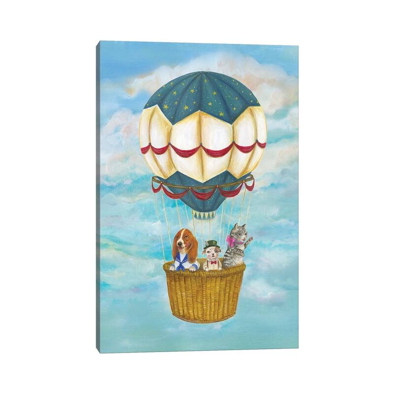 iCanvas "Up Up & Away" by Jahna Vashti Canvas Print