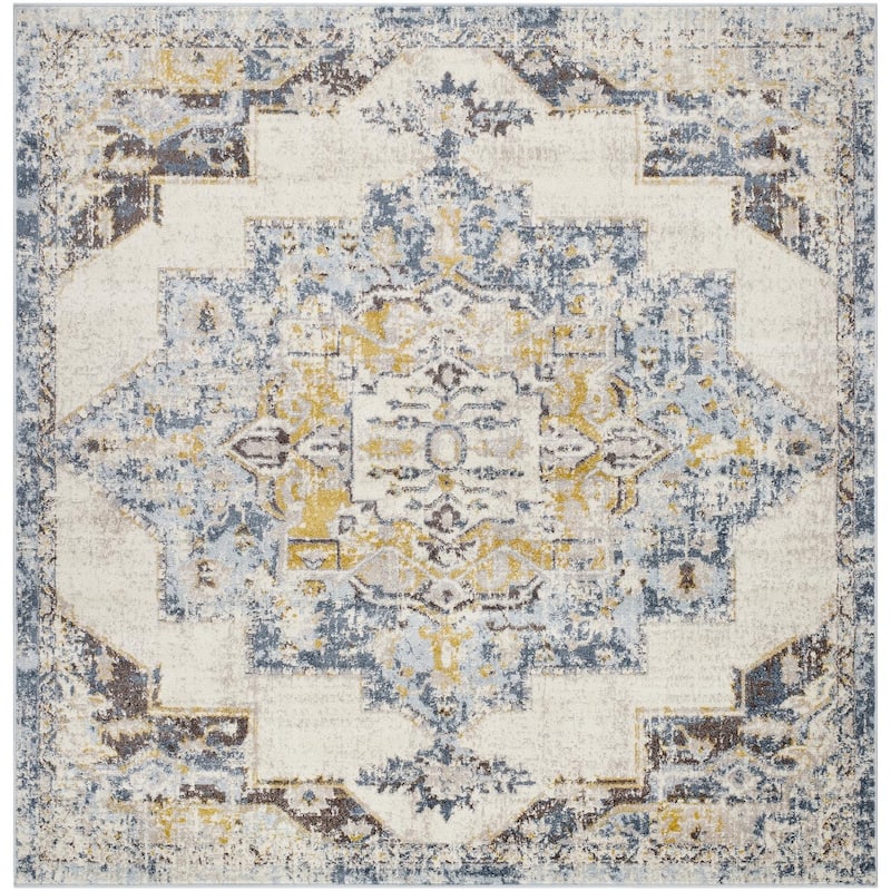 Livabliss Ankara Traditional Area Rug. - 7' 10" x 7' 10" - Square