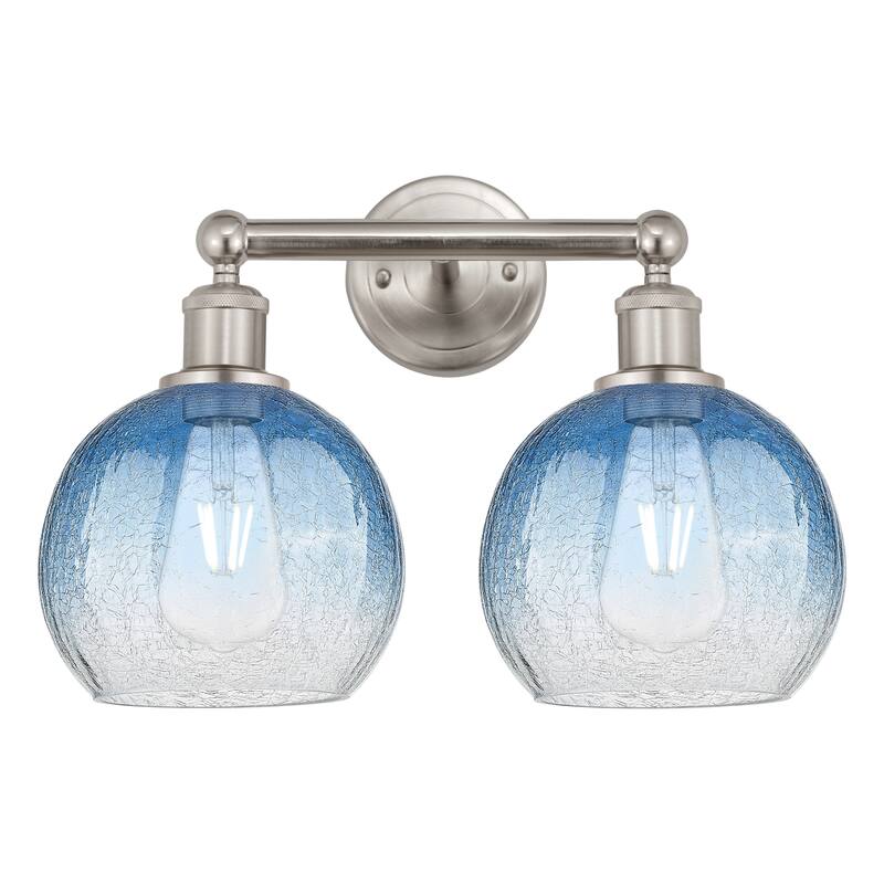 Innovations Lighting Endless Possibilities Edison - Brookhaven Globe - 2 Light 17" Bath Vanity Light