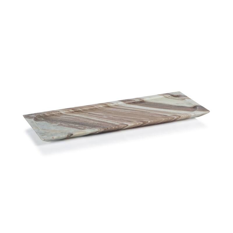 Altamura Rectangular Marble Tray - Large