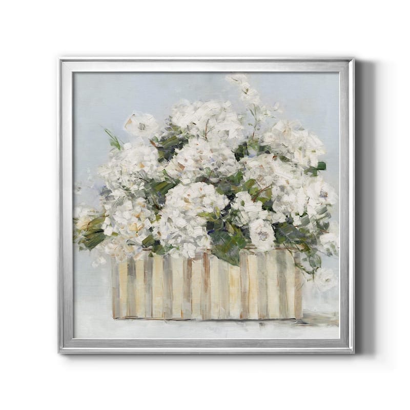 Sweet Hydrangeas-Premium Framed Canvas - Ready to Hang