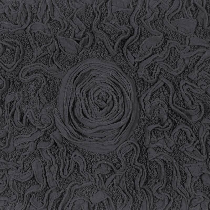 Bell Flower Bathroom Rug, Cotton Soft, Water Absorbent Bath Rug, Non Slip Shower Rug Machine Washable 21"x54" Runner