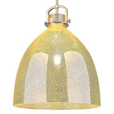 Innovations Lighting 410-1SL-G412-18ME Newton Bell 18" Wide Pendant