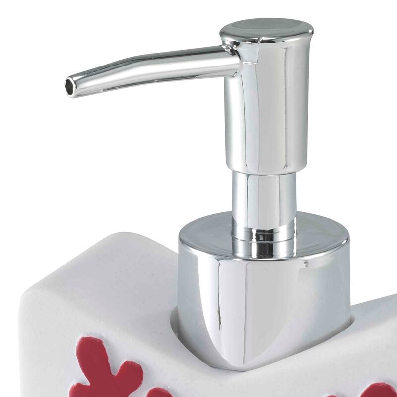 Avanti Linens Sparkle Lotion Dispenser - White - Lotion Dispenser