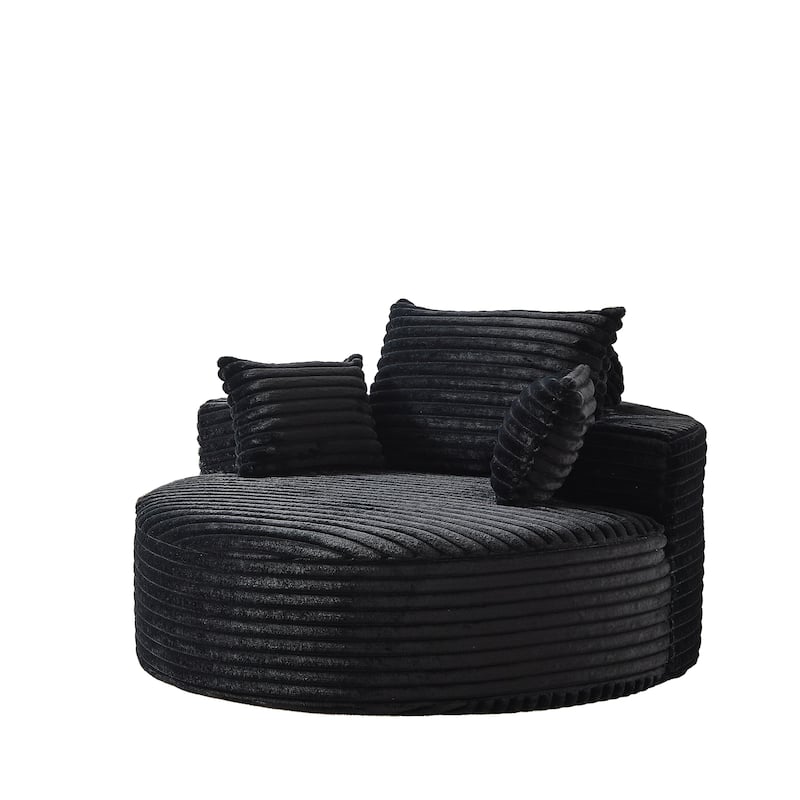 GDFStudio - Emberwood Corduroy Single Sofa Cloud Recliner