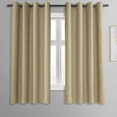Exclusive Fabrics Bellino 63 In Grommet Room Darkening Curtain Panel (1 Panel) - 50 x 63