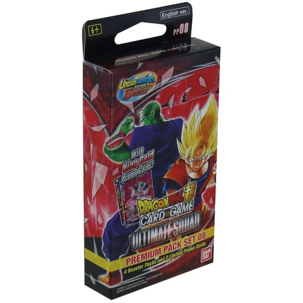 Dragon Ball Super Card Game: Ultimate Squad Premium Pack Set 08 - Bed Bath  & Beyond - 40896134