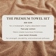 preview thumbnail 94 of 174, Linery & Co. Luxury Cotton Textured Bath Towel.