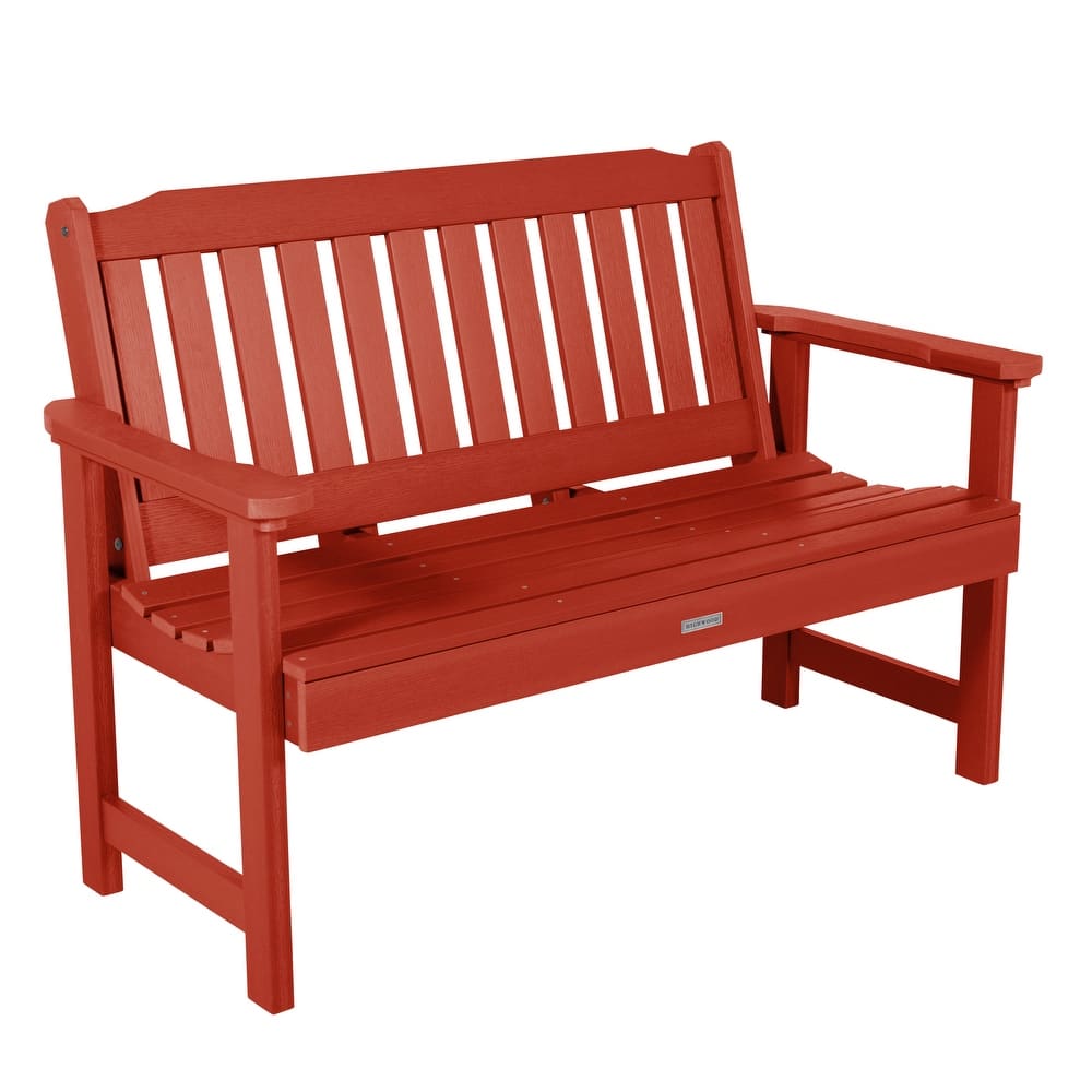 HIGHWOOD Lehigh 4-foot Eco-friendly Synthetic Wood Garden Bench