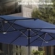 preview thumbnail 15 of 20, MAISON ARTS 7 Pieces Outdoor Patio Dining Set with Umbrella-hole Table and Textilene Dining Chairs