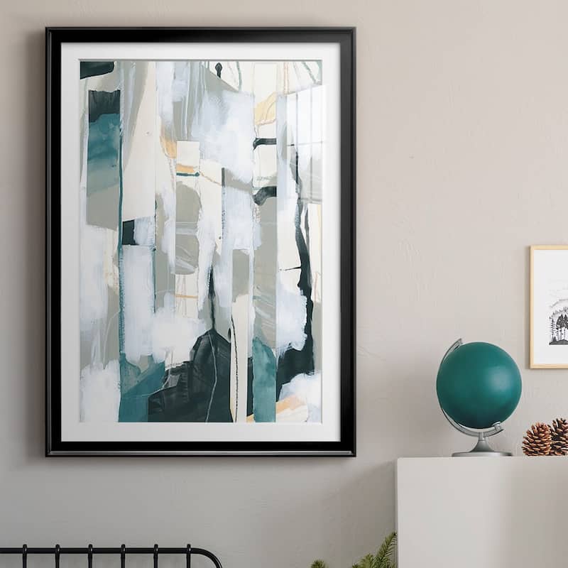 Sea Cavern Strata I Premium Framed Print - Ready to Hang