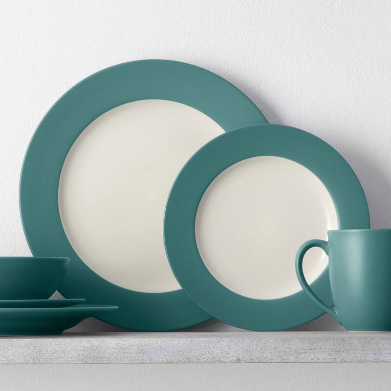 Noritake Colorwave Set Of 4 Rim Salad Plates, 8-1/4"