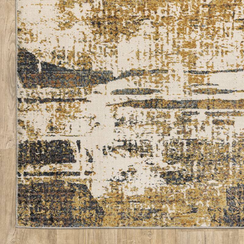 Style Haven Caldon Modern Abstract Area Rug