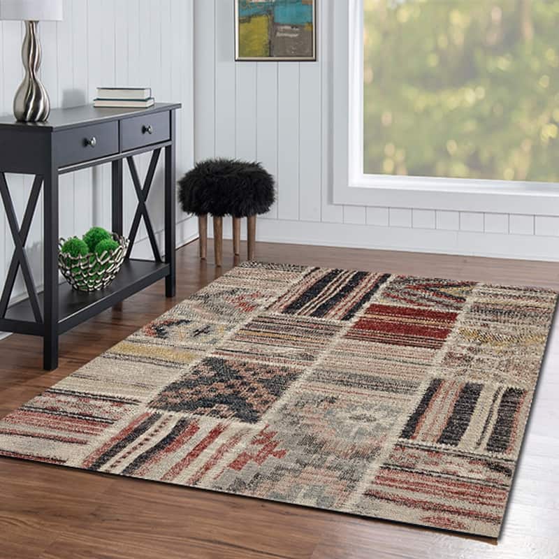 Linon Great Zero Giles Bohemian & Eclectic Rug