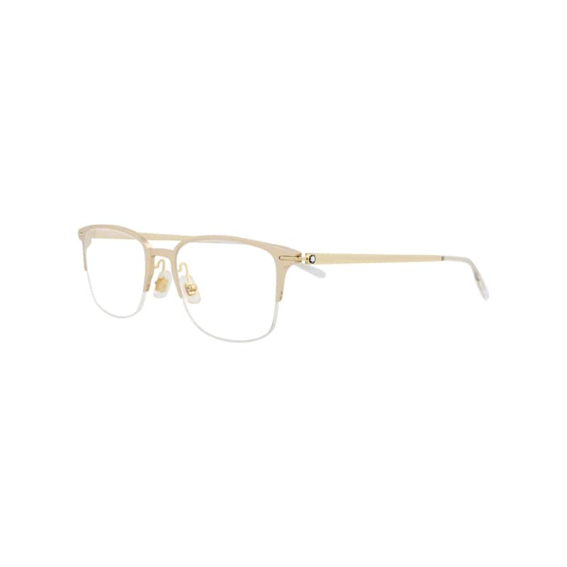 Montblanc Square-Frame Alluminium Optical Frames