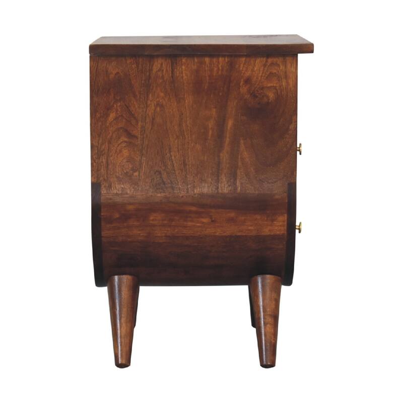 Artisan Furniture Solid Wood Split Chestnut Nightstand