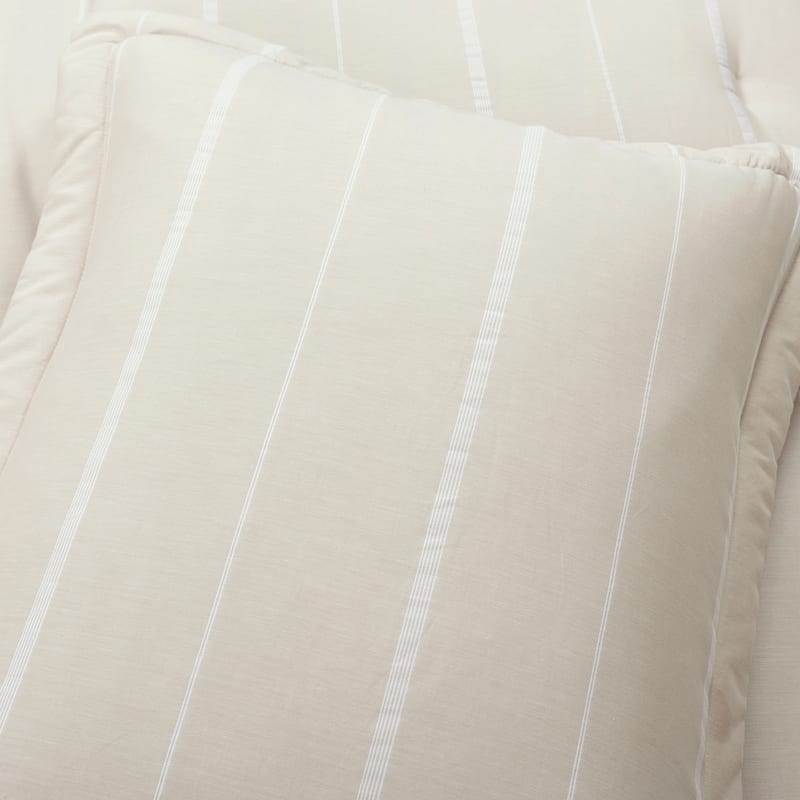 Lush Decor Classic Farmhouse Stripe Comforter 3-Piece Set