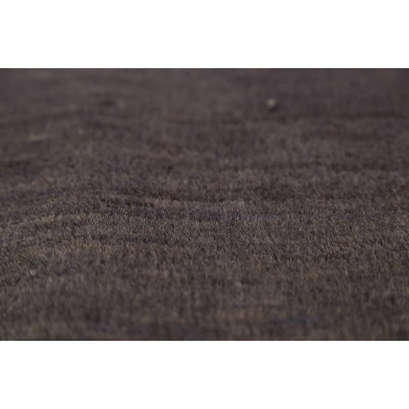 Gabbeh Modern Rug Hand-Knotted Wool Carpet - 3'10" x 5'10"