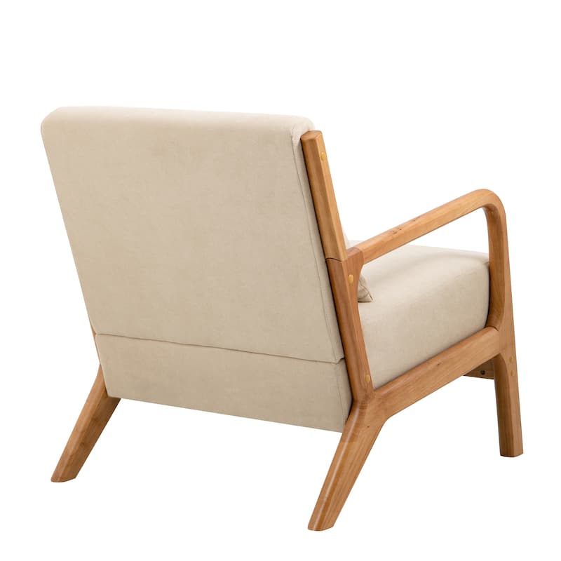 Upholstered Armchair Accent Chairs with Pillows Set of 2