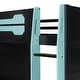 preview thumbnail 12 of 45, Full Size Esports Gaming Loft Bed Wood Frame Loft Bed with All-in-one Work Play Desk, Bookcase and RGB Ambient Light