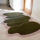 preview thumbnail 13 of 12, JONATHAN Y Mosaic Modern Border Geometric Handwoven Wool Green/Pink Area Rug