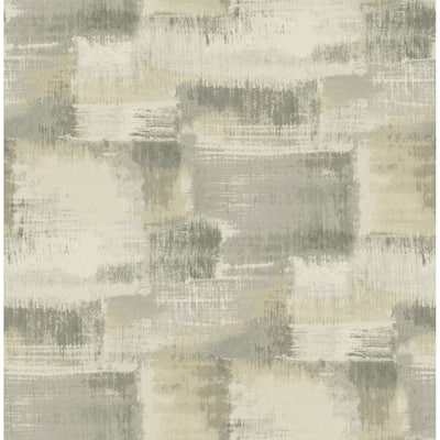 Seabrook Designs Emira Faux Abstract Unpasted Wallpaper - 20.5 in. W x 33 ft. L