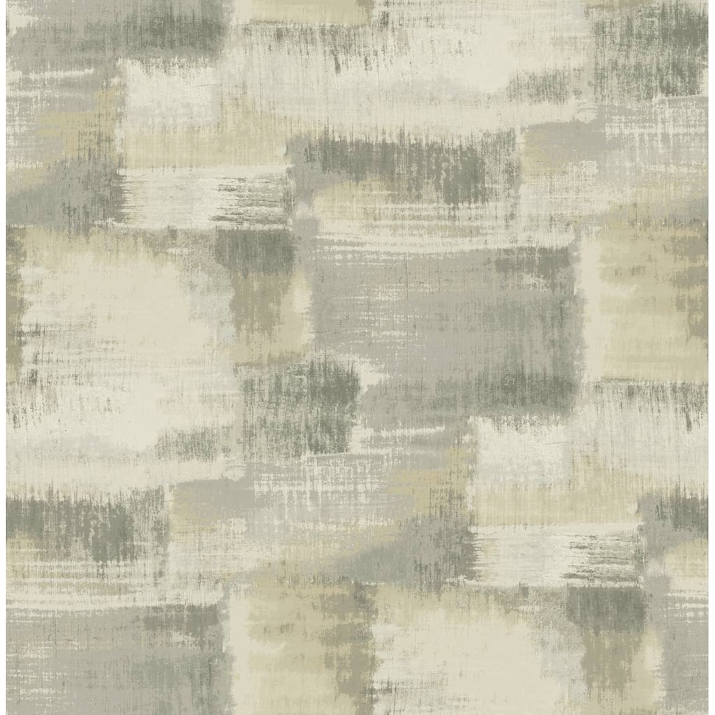 Seabrook Designs Emira Faux Abstract Unpasted Wallpaper - 20.5 in. W x 33 ft. L