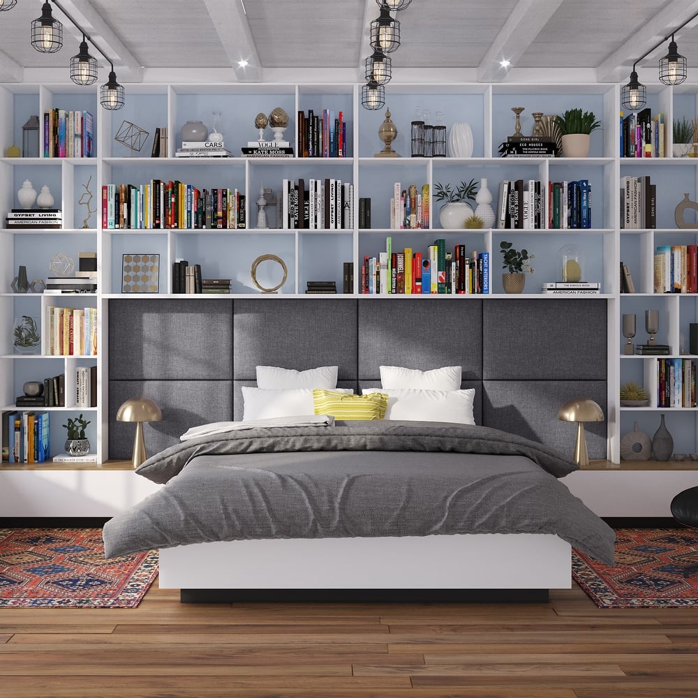 Jaxx Panelist Padded Headboard - Set of 2 Wall Panels