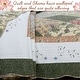 preview thumbnail 6 of 8, The Green Barn Cypress Ridge Forest Floral Patchwork 3-piece Quilt Bedding Set