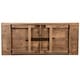 preview thumbnail 9 of 8, Solid Pine Folding Farm Table Set with 6 Benches