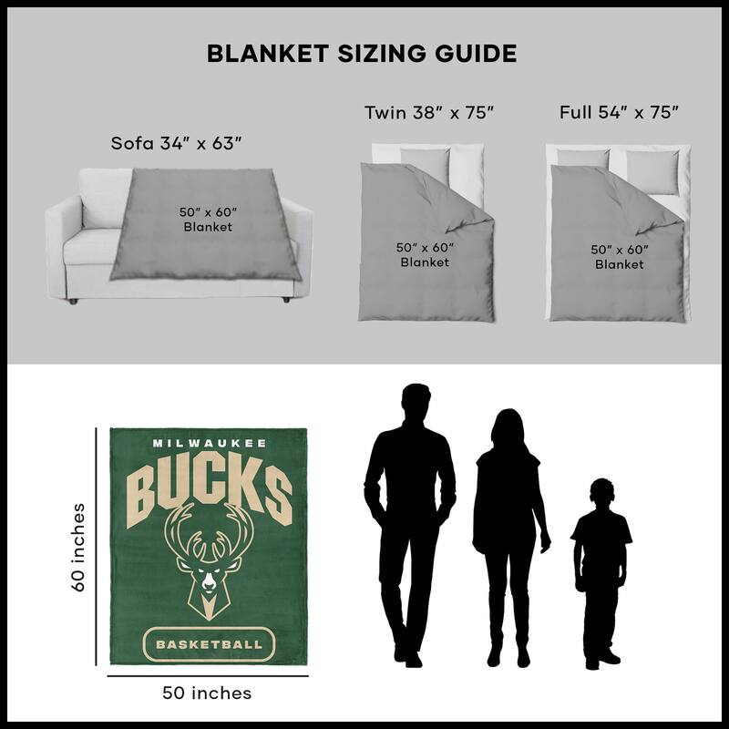 NBA High Block Silk Touch Throw Blanket