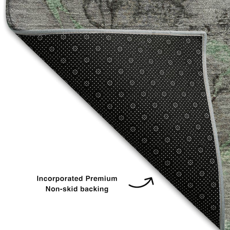 Premium Washable Super Soft Modern Crackle Mayfield Rug