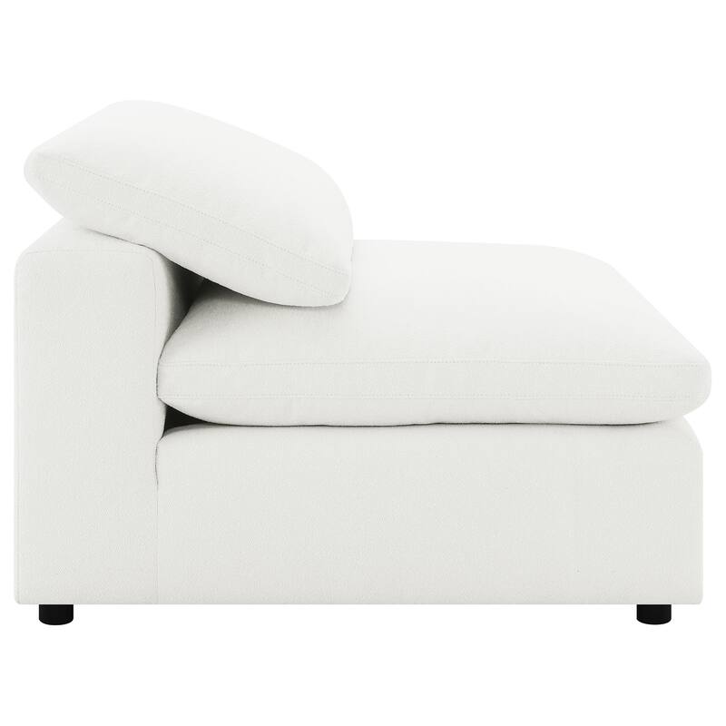 Raleigh Boucle Upholstered Armless Chair
