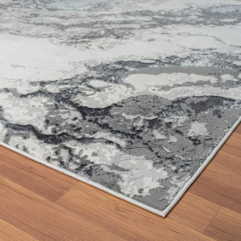 Luxe Weavers Abstract Marble Area Rug, Indoor Carpet