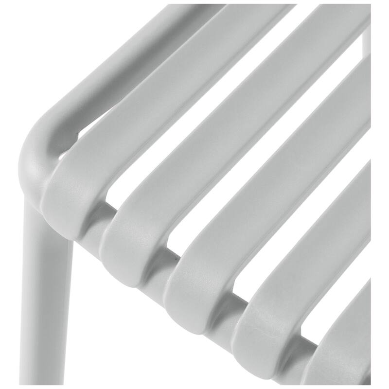 Frond and Form Outdoor Stacking Dining Side Chair (Set of 2)