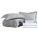 preview thumbnail 20 of 27, Home Essential Lightweight Bed In A Bag Bedding Set (Includes Comforter, Sham, Bedskirt, Fitted Sheet, Flat Sheet, Pillowcase)