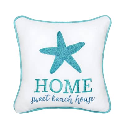 Home Sweet Beach House Small/Petite Accent Pillow