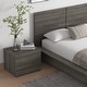 preview thumbnail 30 of 38, James 4-Piece Bedroom Set with Bed, Headboard, and 2 Nightstands
