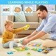 preview thumbnail 4 of 2, 8 Pack Wooden Puzzles for Toddlers Jigsaw Puzzles with Words