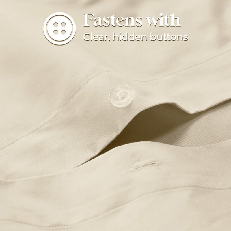 Superior Egyptian Cotton 650 TC Embroidered Duvet Cover Set