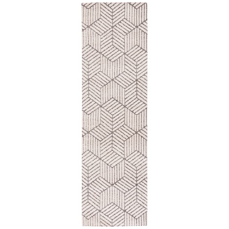 SAFAVIEH Hand-Woven Classic Vintage Kyna Geometric Cotton Rug