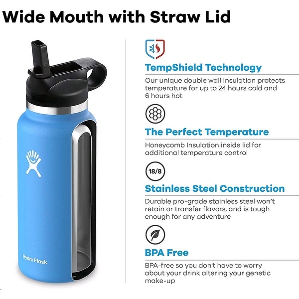 black straw lid hydro flask
