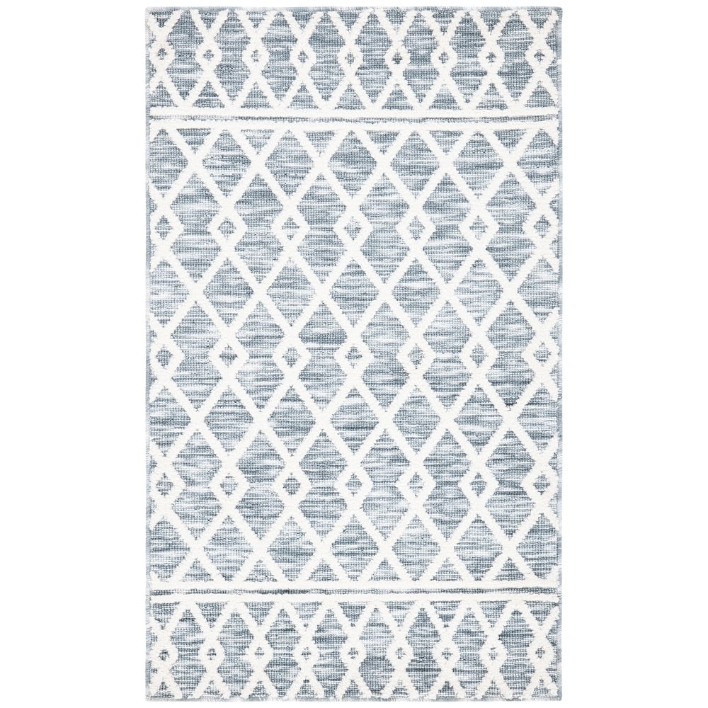 SAFAVIEH Easy Care Machine Washable Mairead Geometric Rug