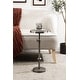 preview thumbnail 14 of 38, Kate and Laurel Engles Metal Table and Plant Stand