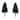 2.5' UV Resistant Artificial Cedar Plant with Stake - Set of 2 - Green